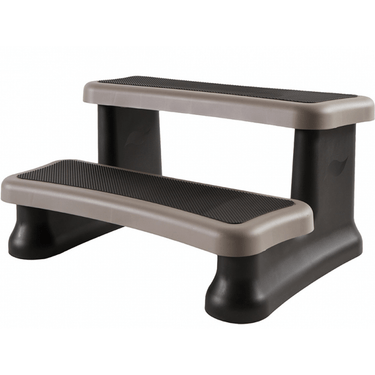 SmartStep Deluxe Spa Step (Coastal Grey) – Wide, Non‑Slip, Durable